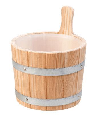 Sauna opgietemmer larikshout