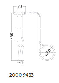 EOS Saunakachel Element (verdamper) #20009433