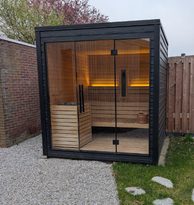 Auroom Mira L buitensauna te Leiden