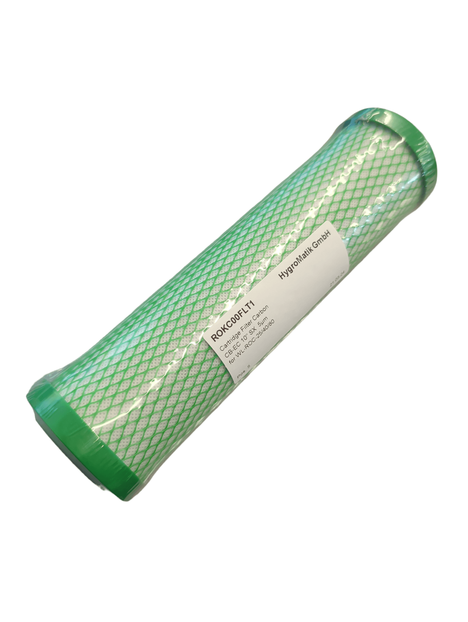Hygromatik carbon filter cartridge