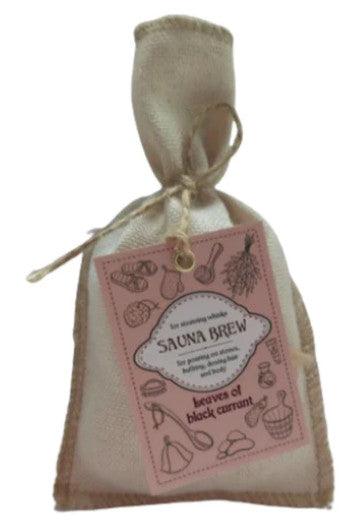 Saunabrew black currant bladeren
