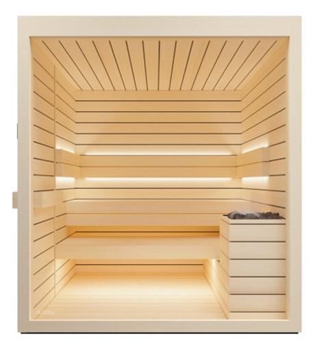 Auroom sauna lumina design aspen