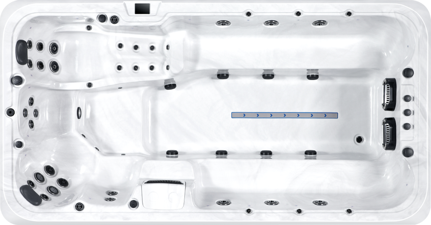 Platinum Swimspas Titan <br/> (38 jets / 1 lounge)