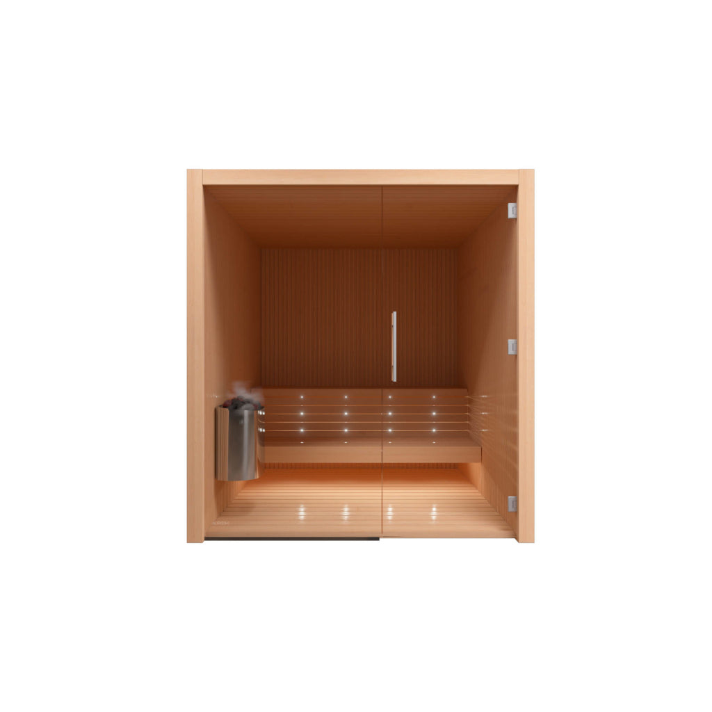 Auroom Design Sauna Libera Glas 200 x 250 cm (Aspen)