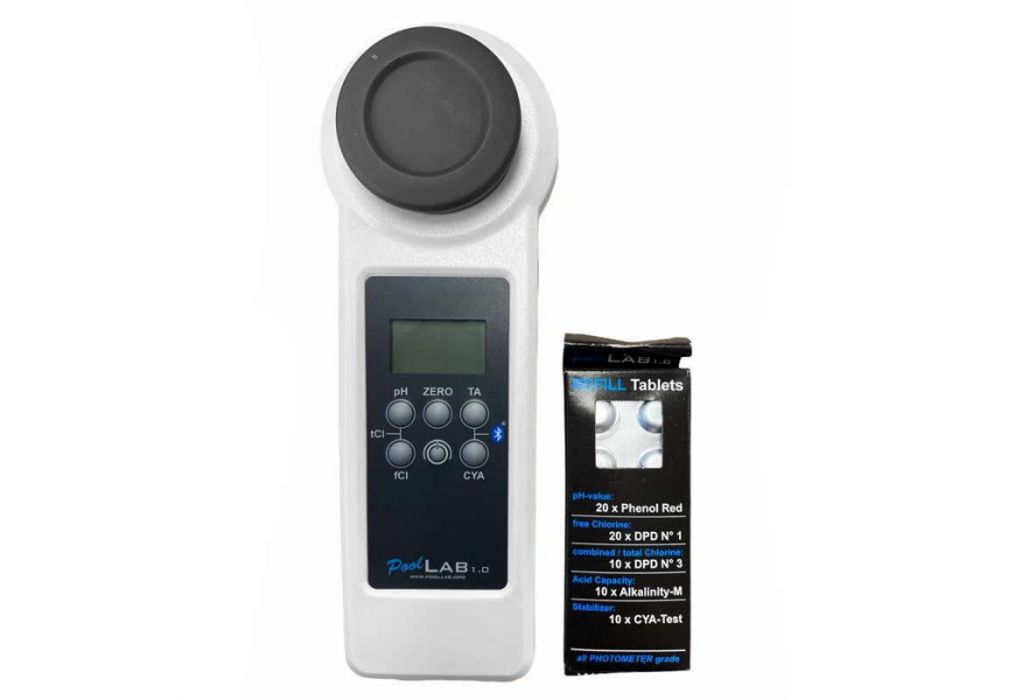 Testeur d'eau numérique PoolLAB 1.0 pour piscines et spas (kit de démarrage)