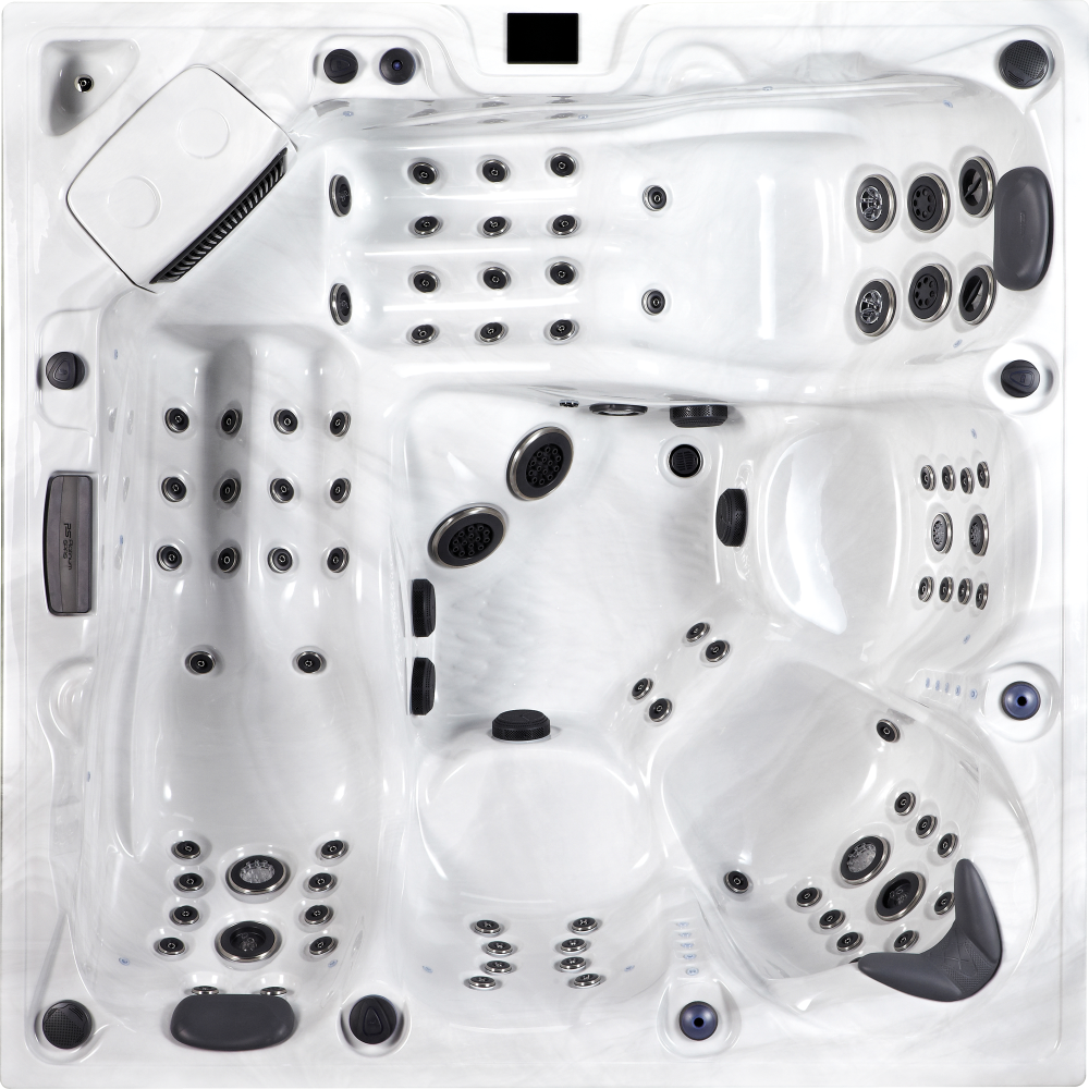 Platinum Spas Premium Onyx<br> (90 Düsen / 2 Lounges)