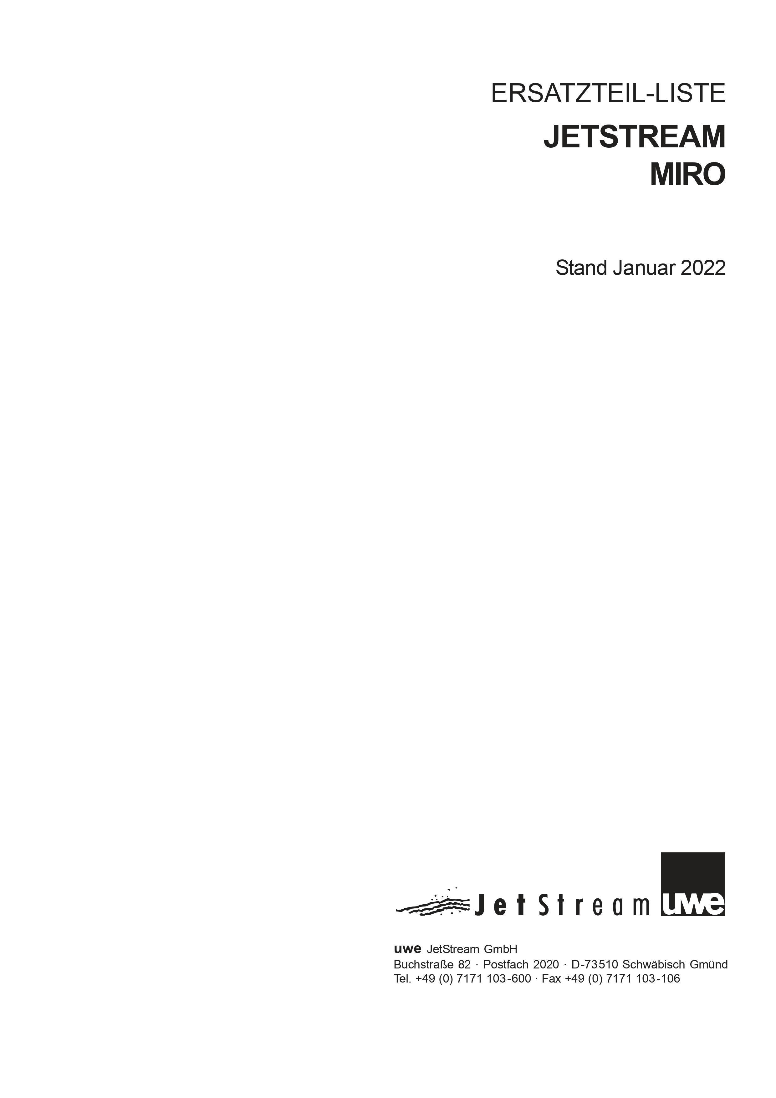 Onderdelen UWE miro