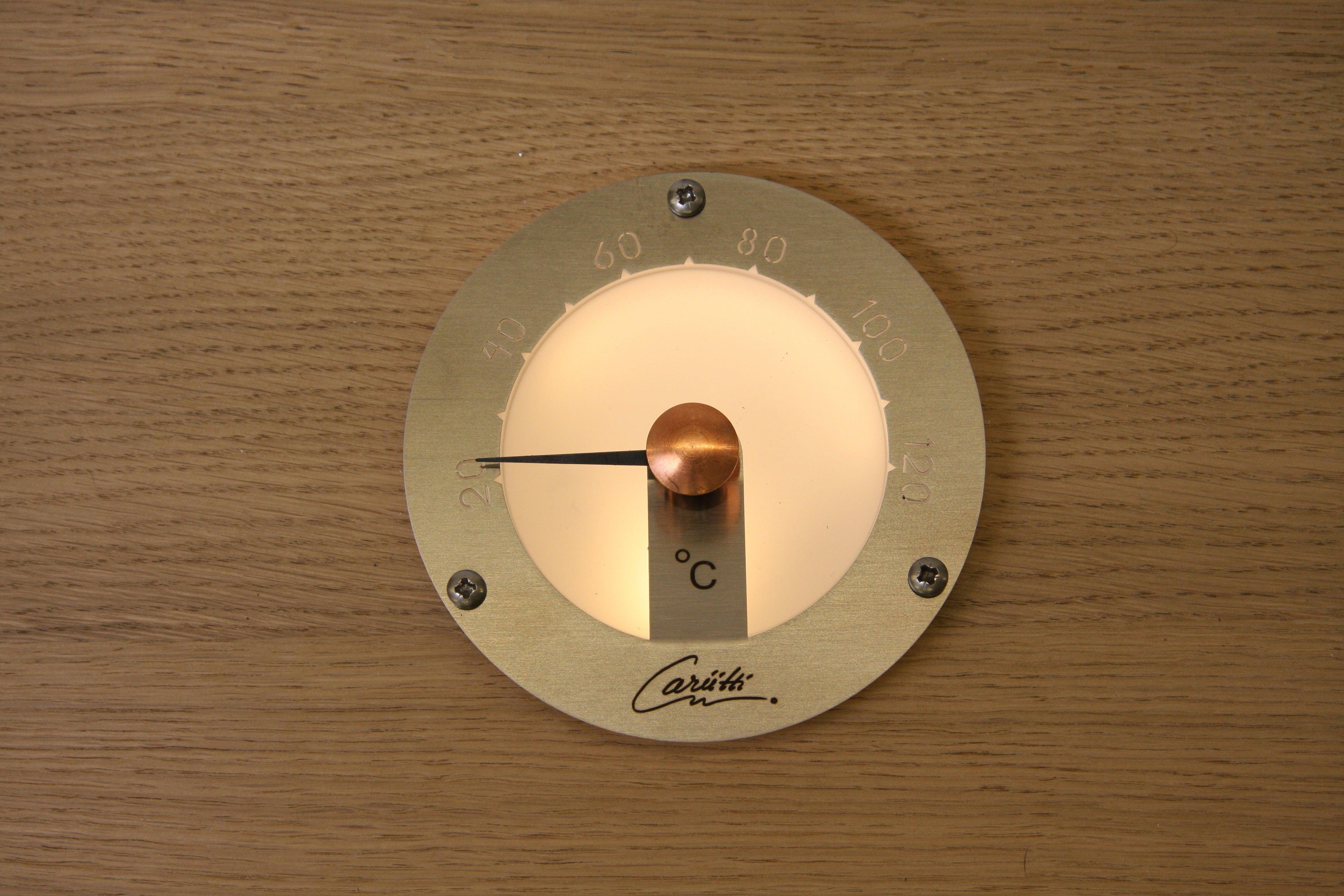 Cariitti sauna thermometer rond LED armatuur