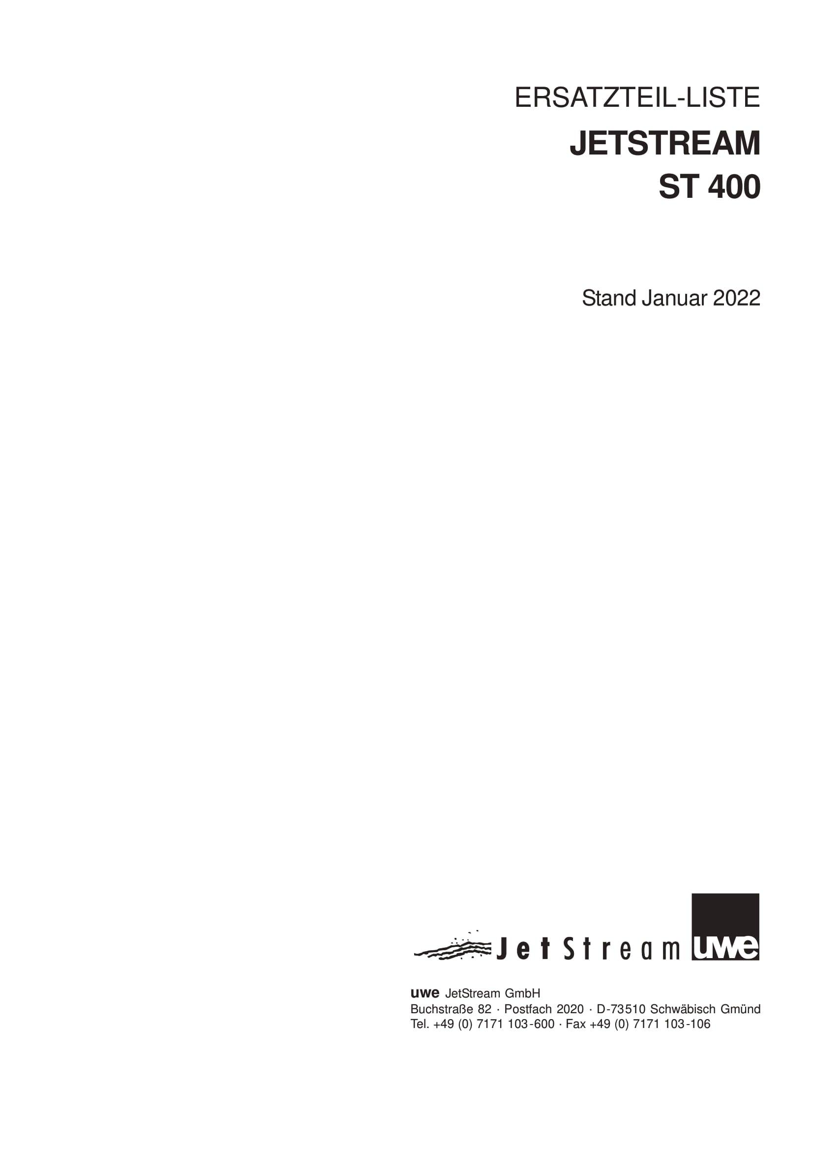 Onderdelen UWE ST 400
