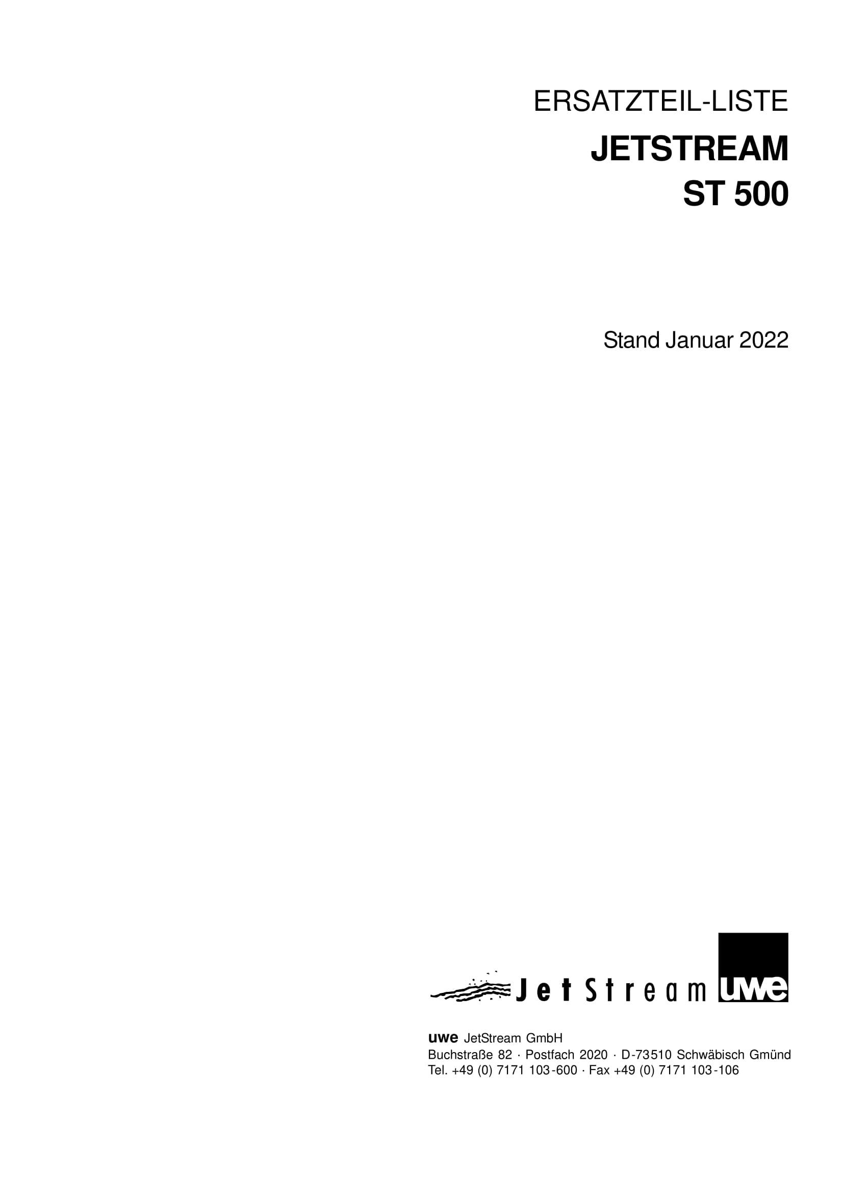 Onderdelen UWE ST 500