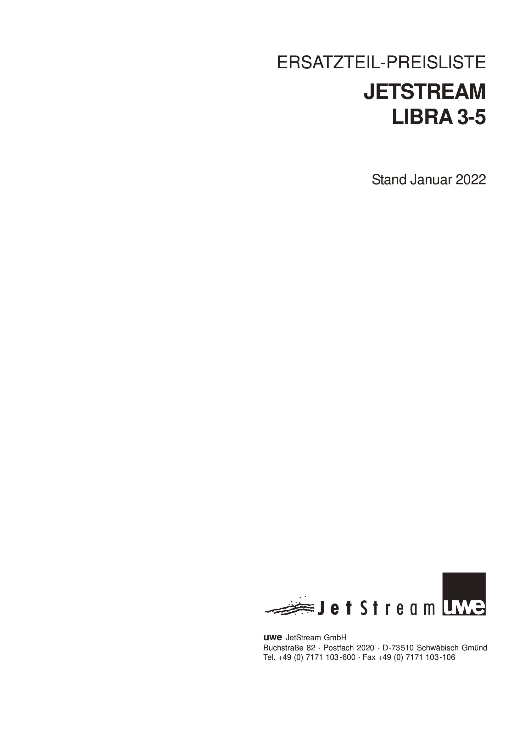 Onderdelen UWE Libra 3-5