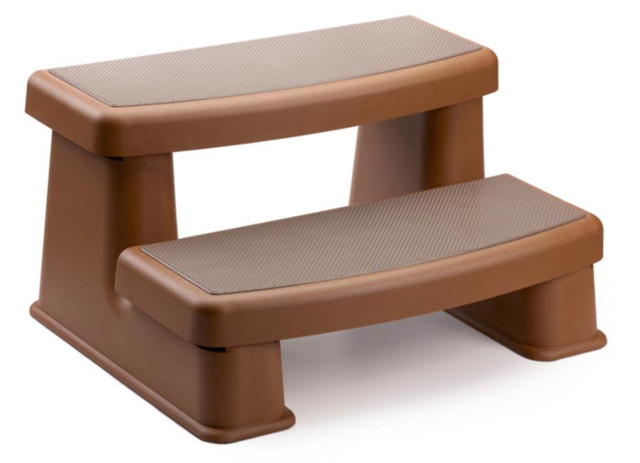 Polymeer trapje teak