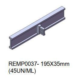 Overlooprooster voor spa 35x195 mm prijs op aanvraag