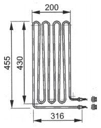 EOS saunakachel element