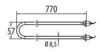 EOS saunakachel element