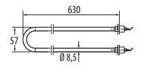EOS saunakachel element