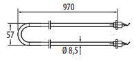 EOS saunakachel element