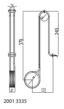 EOS saunakachel element verdamper
