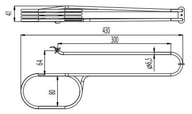 EOS saunakachel element verdamper
