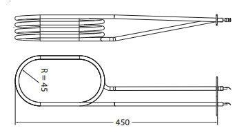 EOS saunakachel element verdamper