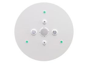 WDT Plafondpaneel voor belevingsdouche met 3 RGB spots
