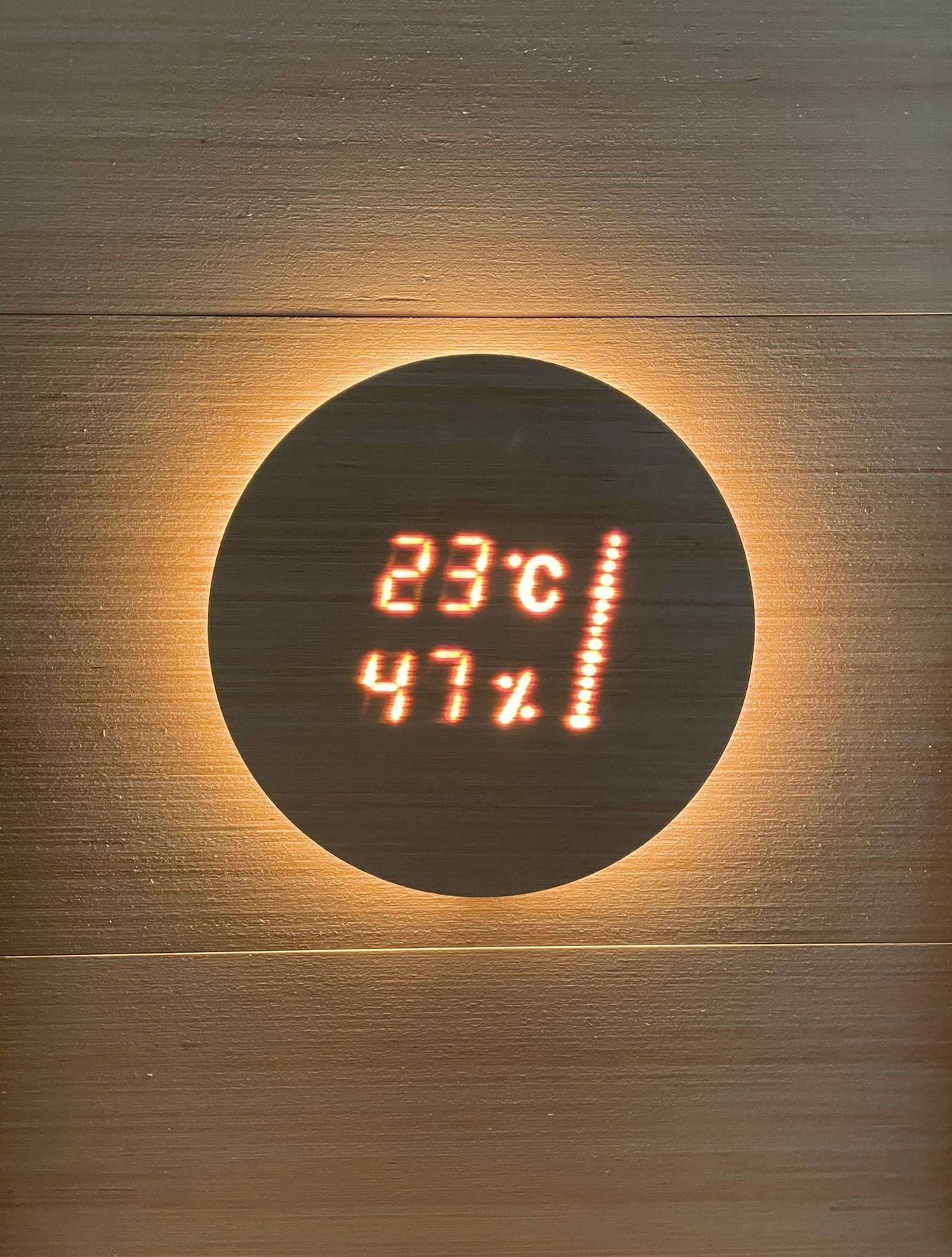 Cariitti Aspectu sauna thermometer