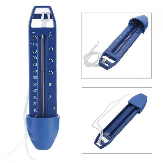 Standaard zwembadthermometer Blauw