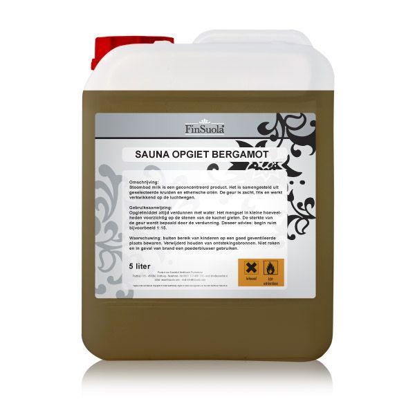Finsuola sauna opgietmiddel bergamot 5 liter