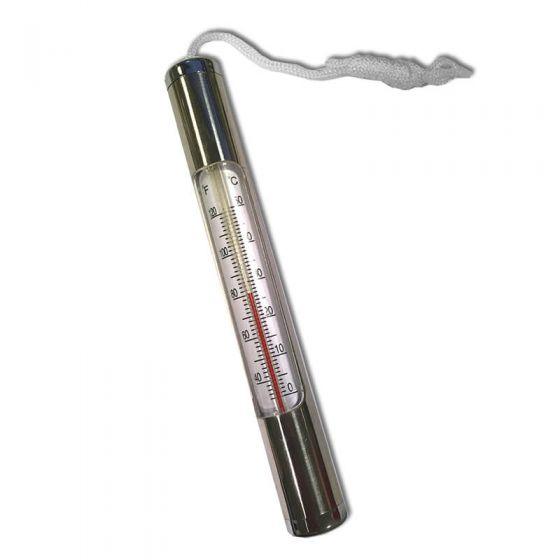 Zwembad Thermometer Chroom