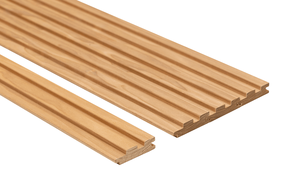 Sauna wand profiel motion wall panel kyte