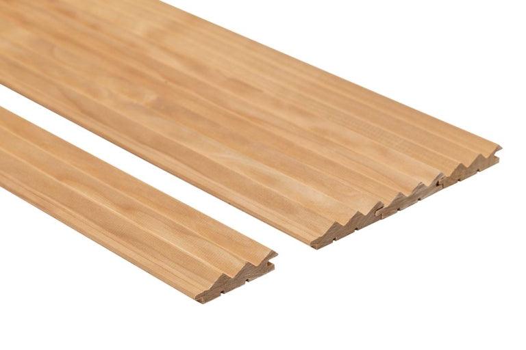 Sauna wand profiel vire thermo-aspen