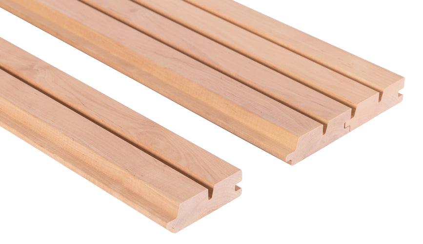 Sauna wand profiel rombto
