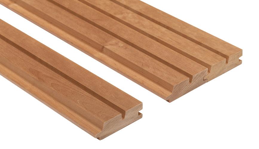Sauna wand profiel thermo-alder