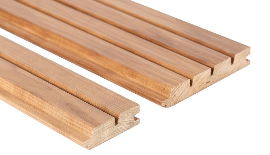 Sauna wand profiel thermo-aspen