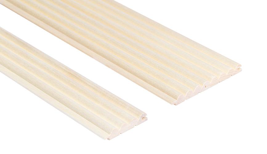 Sauna wand profiel aspen