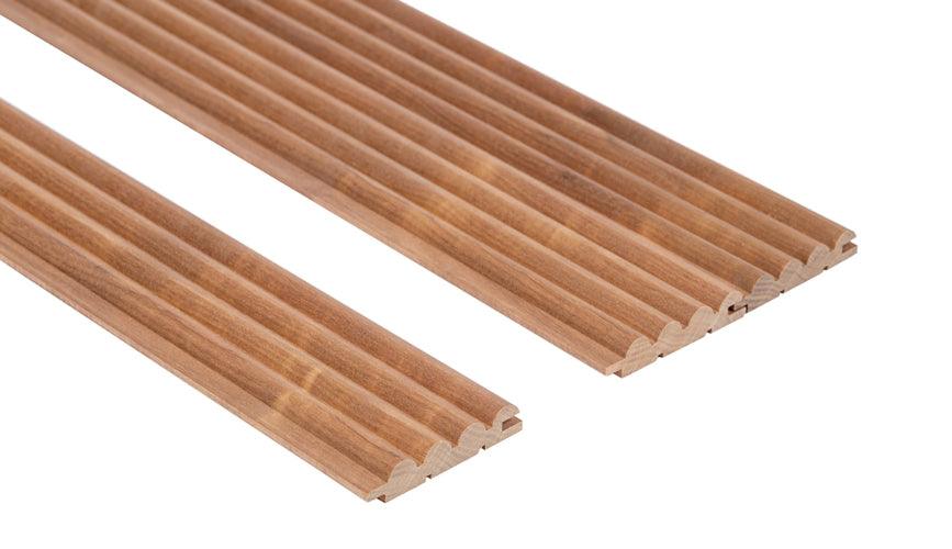 Sauna wand profiel thermo-aspen