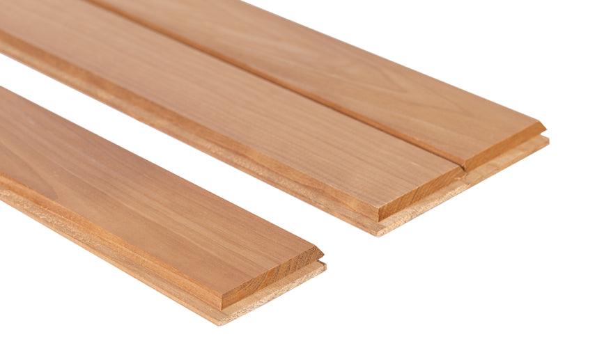 Sauna wand profiel thermo-aspen