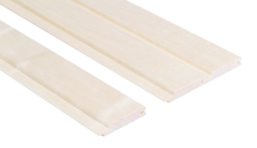 Sauna wand profiel aspen