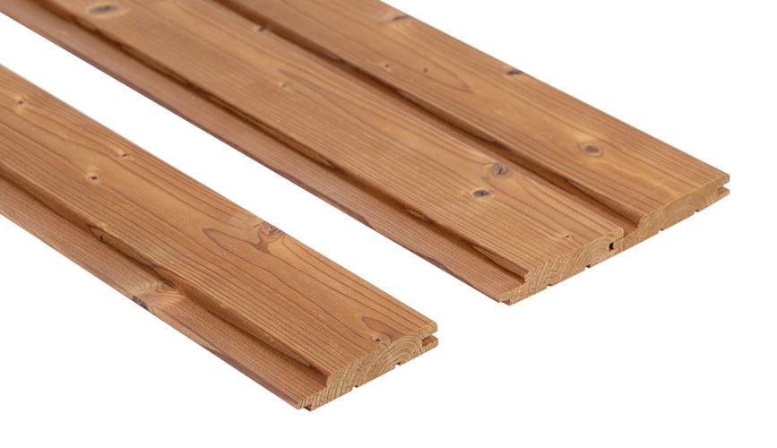 Sauna wand profiel stp, thermo-spruce