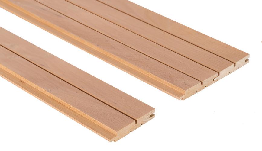 Sauna wand profiel sts valeura, thermo-alder