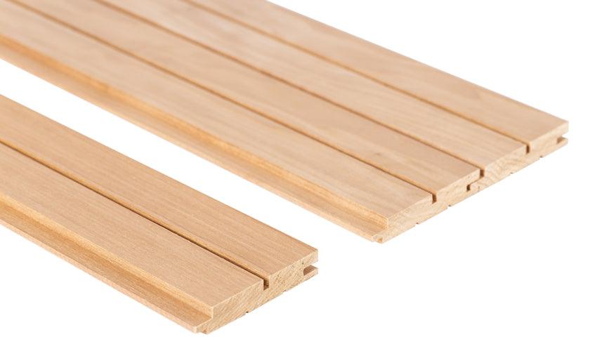 Sauna wand profiel sts valeura, thermo-aspen