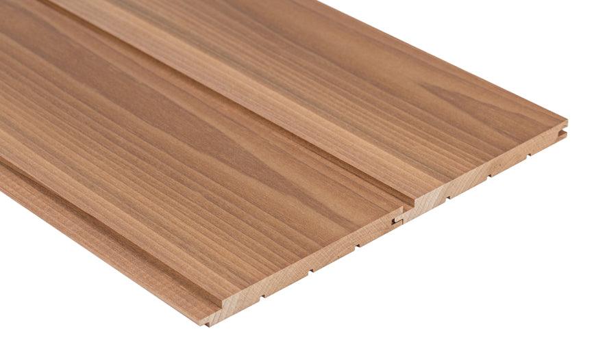Sauna wand profiel thermo-magnolia