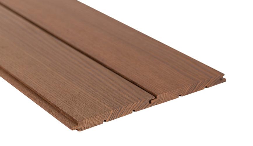 Sauna wand profiel thermo-ash