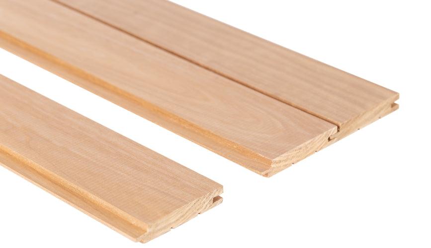 Sauna wand profiel thermo-aspen
