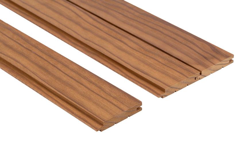 Sauna wand profiel thermo-radiata pine