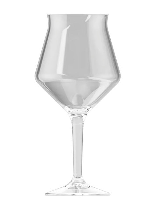 Kunststof wijnglas op voet The Baron. Gemaakt van Copolyester Tritan (BPA vrij). (set van 2)