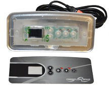HotSpring FreeFlow CONTROL HEAD, FF 5 BUTTON #78281
