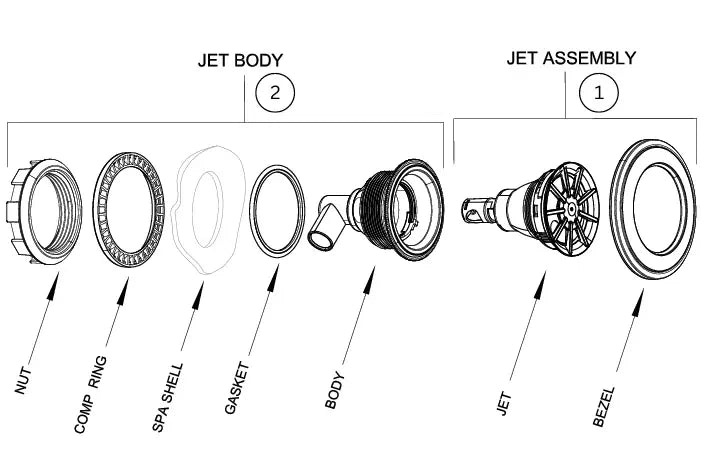 HotSpring HighLife JET, SOOTHING STREAM 2023 - current #79453
