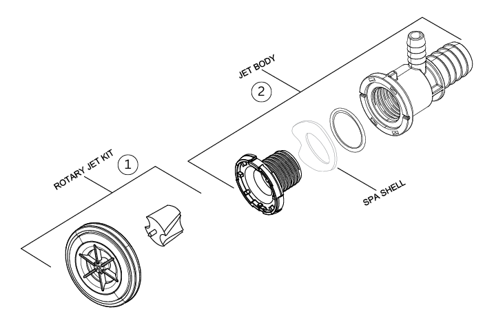 HotSpring HighLife JET, PRECISION ROTARY 2023-current #79455