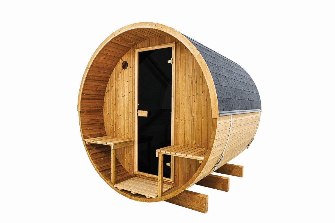 Hekla Buitensauna Barrel 210 (zelfbouw (DxB) 210 x 225 cm)